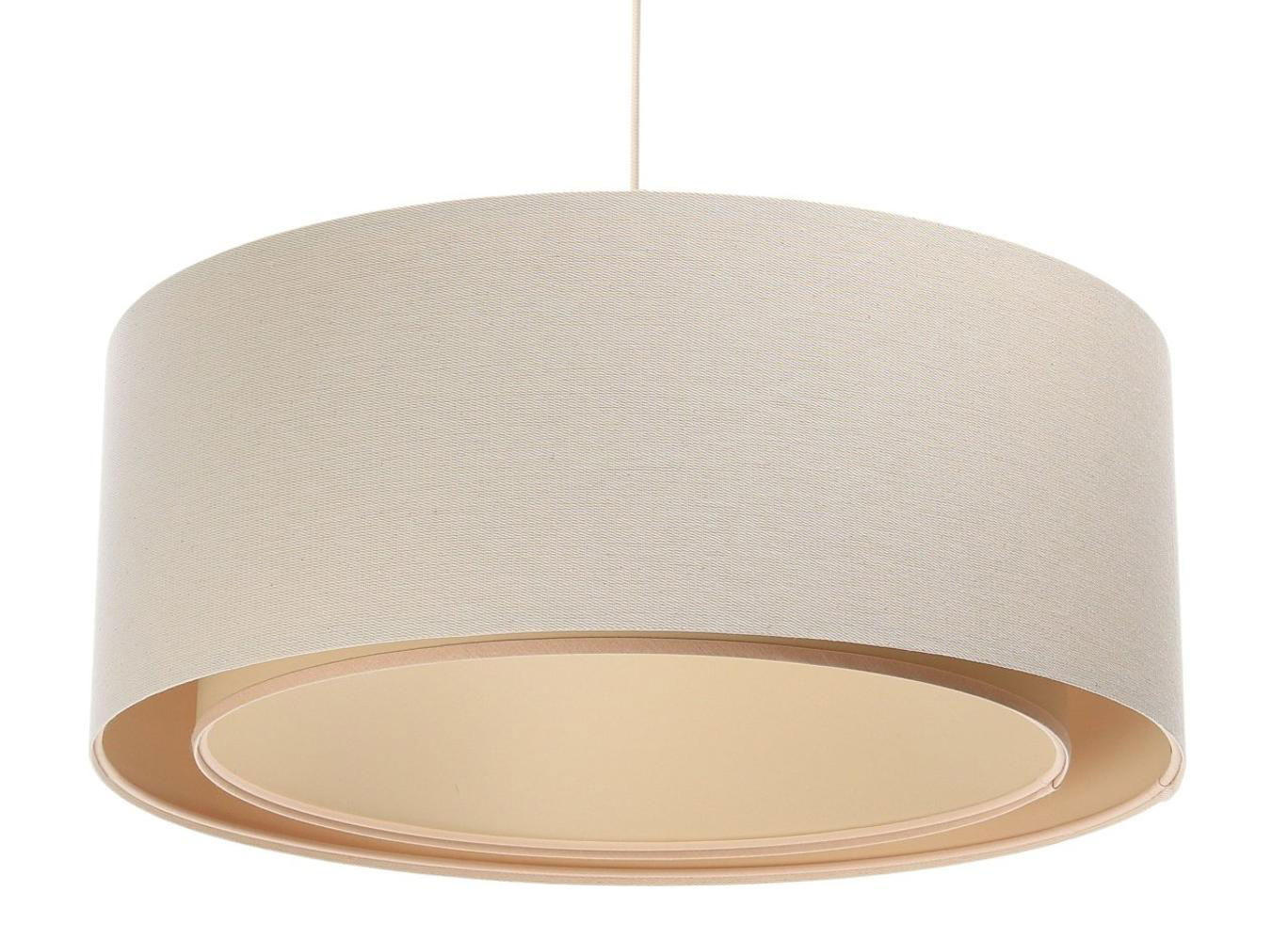 HÄNGELEUCHTE Beige 50/20 cm - Beige, Kunststoff (50/1/20cm) - ONZENO