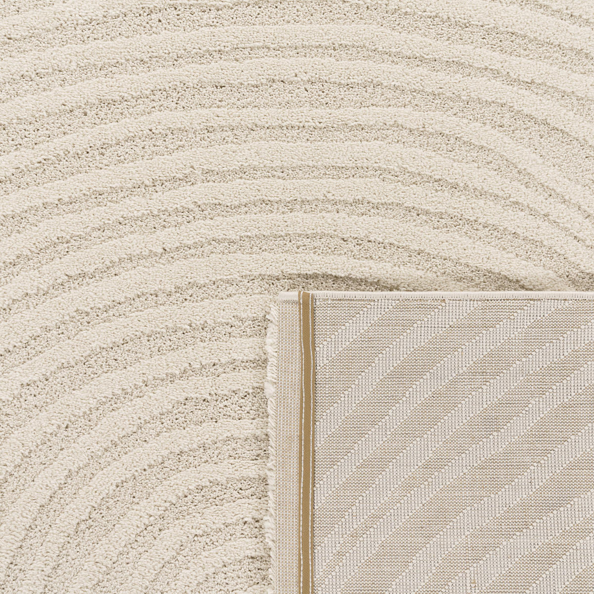 KURZFLORTEPPICH 240/330 cm Aura 703 - Creme, Textil (240/330cm) - Paco Home