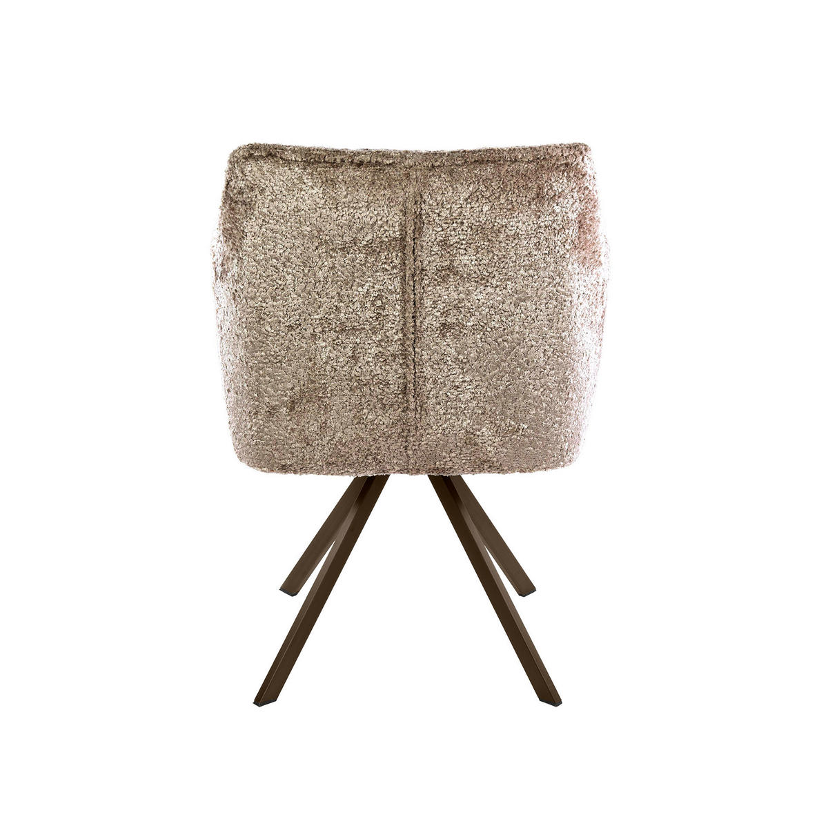 ESSZIMMERSTÜHLE Raster Beige 60/63/81 cm - 2er-Set - Beige, Textil (63/81/60cm) - Hoyz Collection