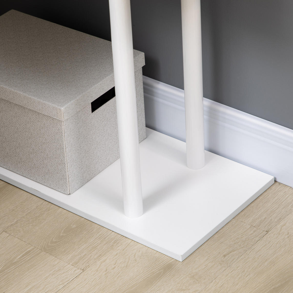 ECKSCHREIBTISCH DE-14867 4-stufiges Regal Weiß - Weiß, Holzwerkstoff (120/80/176cm) - ComfortXL