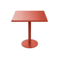 GARTENTISCH - 2 Personen - Metall - Terracotta - - Terracotta, Metall (70/70/75cm) - Vente-Unique