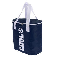 KÜHLTASCHE Cool 24L dunkelblau - Dunkelblau, Textil (38/37cm) - Excellent Houseware