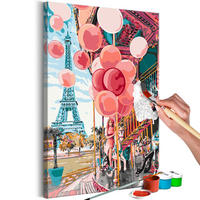 MALEN NACH ZAHLEN 40/50 cm - Multicolor, Textil (1.4/50cm) - KUNSTLOFT