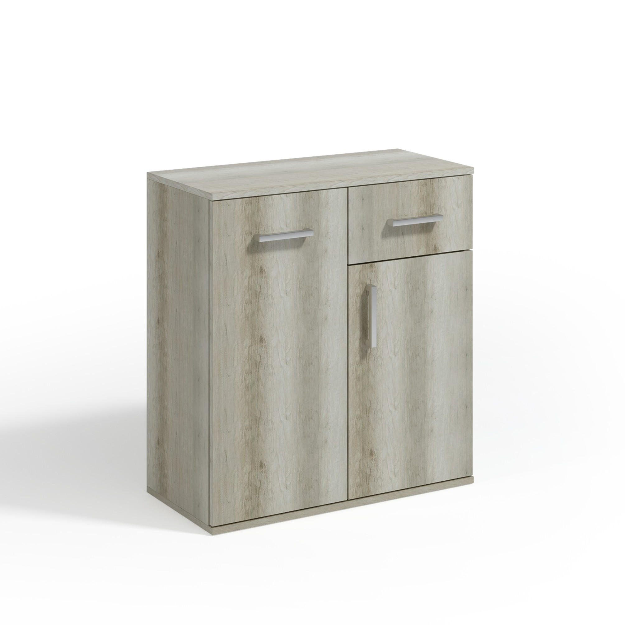 Masseno Kommode Hellgrau 75x85x33 cm