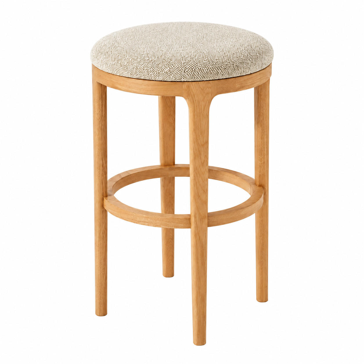Woodek Barhocker Natur 43x66x43 cm
