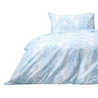 WENDEBETTWÄSCHE Toile-De-Jouy - Blau, Textil (135/200cm) - Homescapes