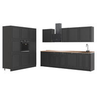 KÖK Fame-Line, Herrgård i antracitguld/antracit, 460 cm, AP Oak - Antracit, Träbaserade material (460/206.8/60cm) - Vicco