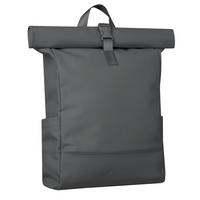 WICKELTASCHE Jayden grau Rucksack, einstellbare Grifflänge, Reißverschluss, Sicherheitsgurt - Grau, Textil (15/45/33cm) - Kikka boo