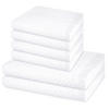 FROTTIERSET Harmony 6-teilig - Weiß, Textil (50/100cm) - Ross