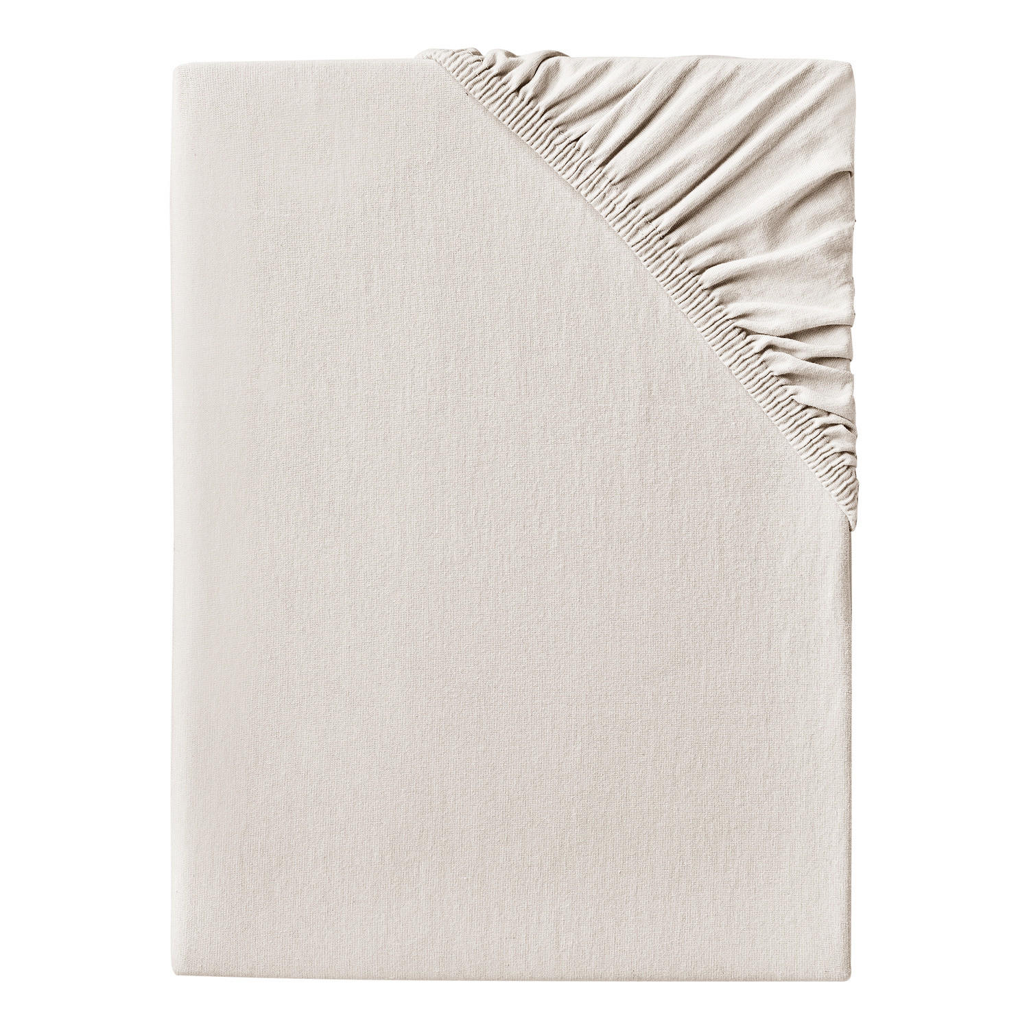 Butlers Spannbetttuch Beige 90x200 cm