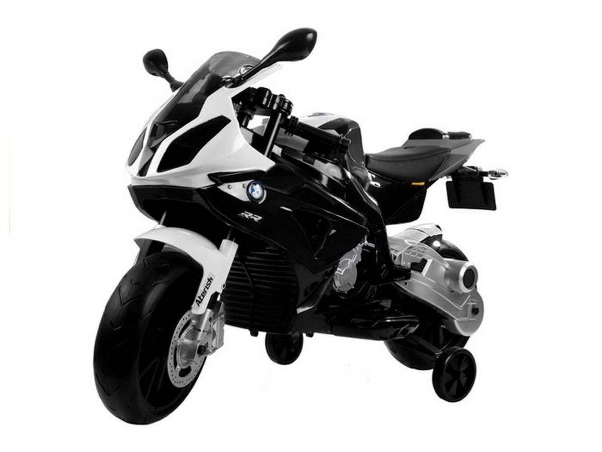 KINDER ELEKTROMOTORRAD BMW S 1000 schwarz - Schwarz, Kunststoff (108/48/71cm) - TPFLiving