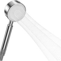 HANDBRAUSE Edelstahl Wassersparend mit 310 Düsen - Silberfarben, Metall (8/12.7/22cm)