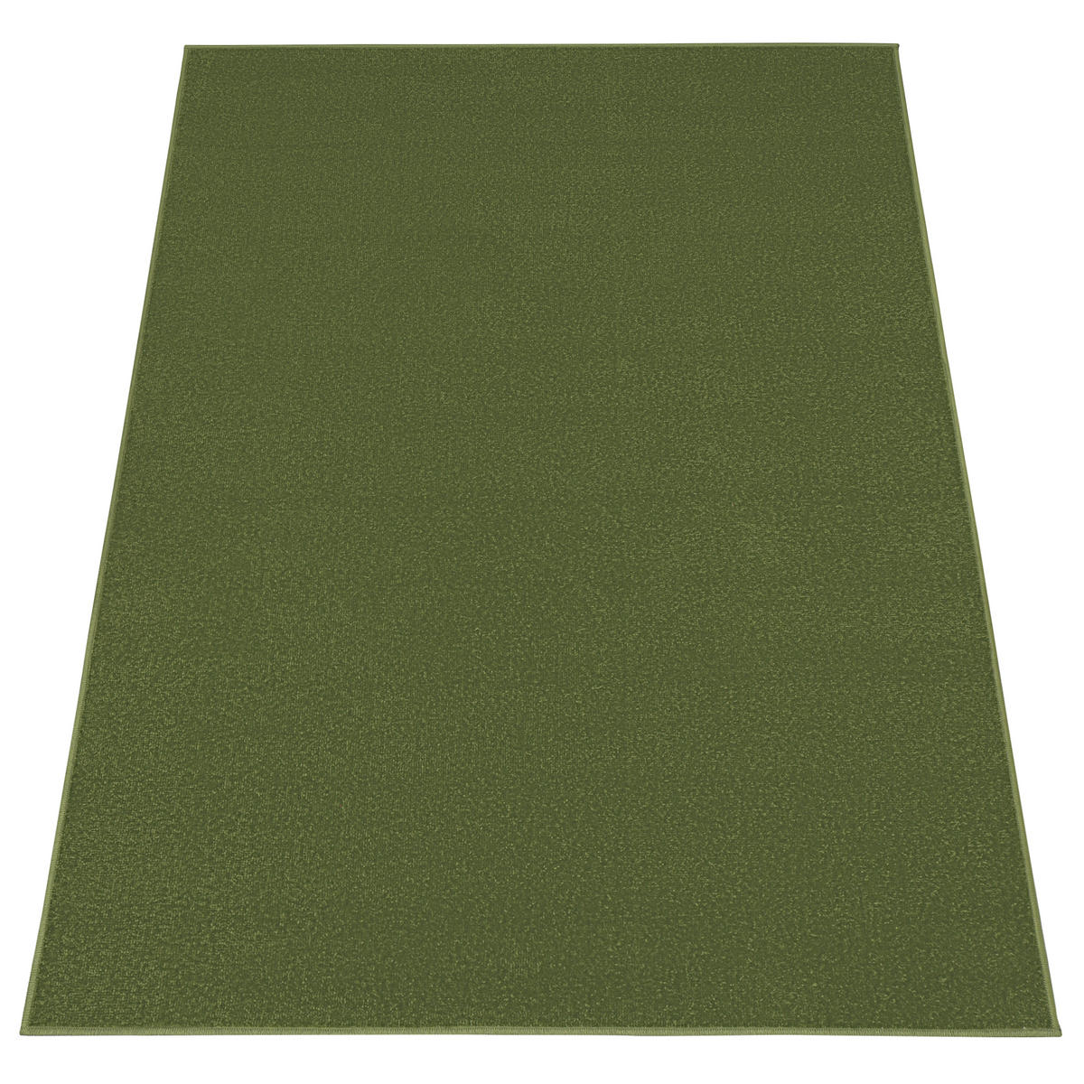 TEPPICH Mono Grün 180/250 cm - Grün, Kunststoff (180/250cm) - Tapiso