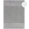 TEPPICH maschinenwaschbar Streifen-Design OTTER IAN, Grau 200x320 cm - Grau, Textil (200/320cm) - KADIMA DESIGN