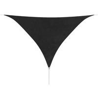 SONNENSEGEL Oxford-Gewebe Dreieckig 5x5x5 m Anthrazit - Anthrazit, Textil (500/500cm) - furnicato