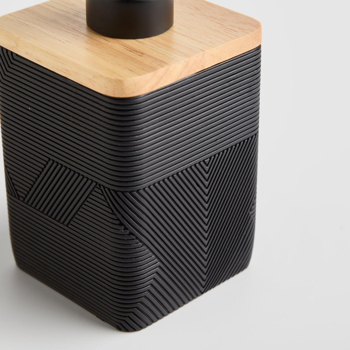 SEIFENSPENDER Ravenis - Schwarz, Kunststoff (8/16/8cm) - home&you