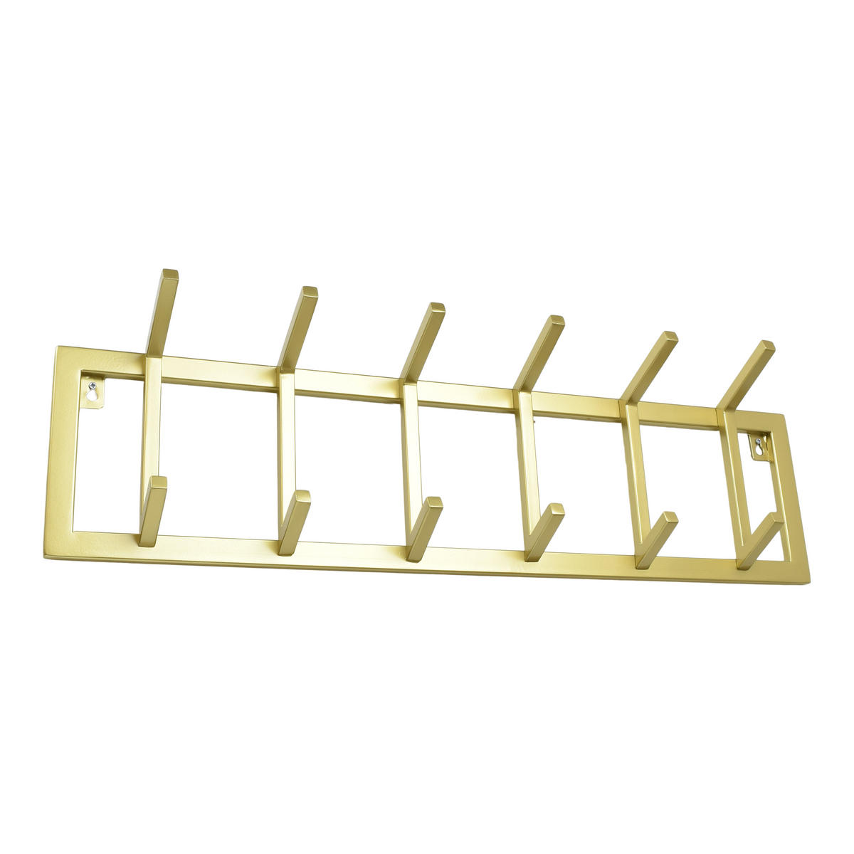 KLEIDERABLAGE Jaimy Gold - Goldfarben, Metall (80/24/12cm) - LOFT42