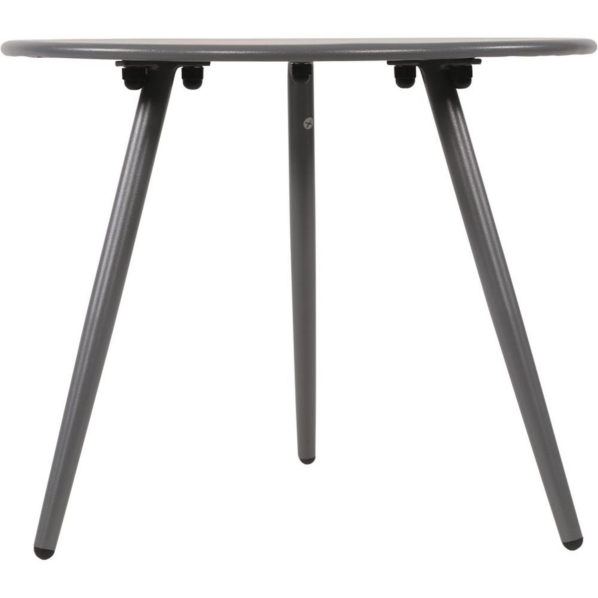 BEISTELLTISCH Rafael - Mehrfarbig - 45/45/35 cm - Multicolor, Metall (45/45/35cm) - Lesli Living