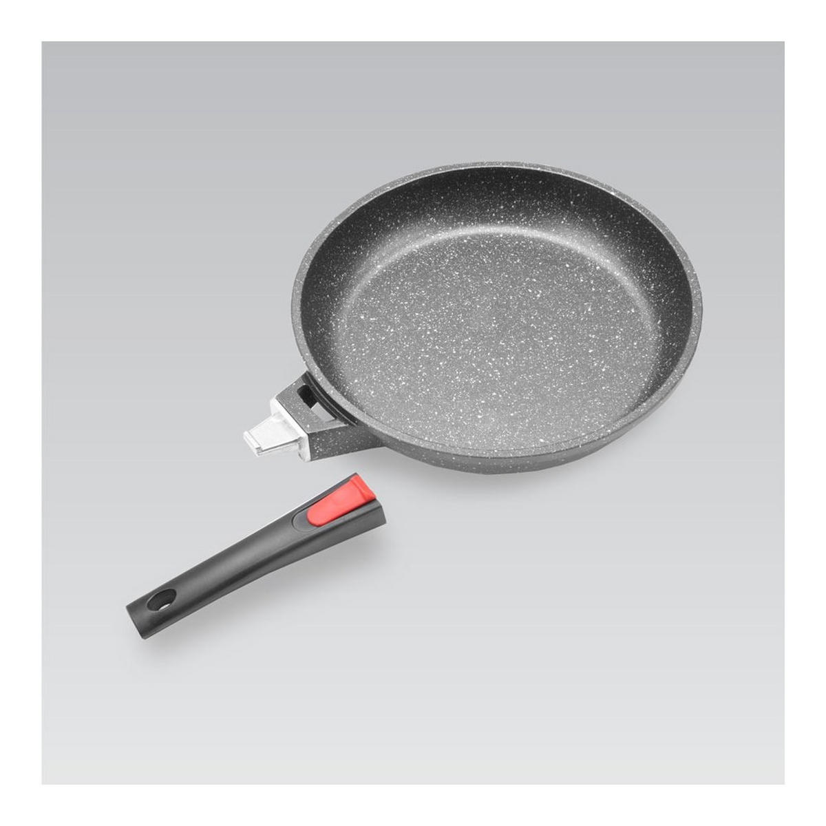 PFANNE Graphit 44.5/26/4.8 cm MR4926 - Graphitfarben, Metall (26cm) - Maestro 