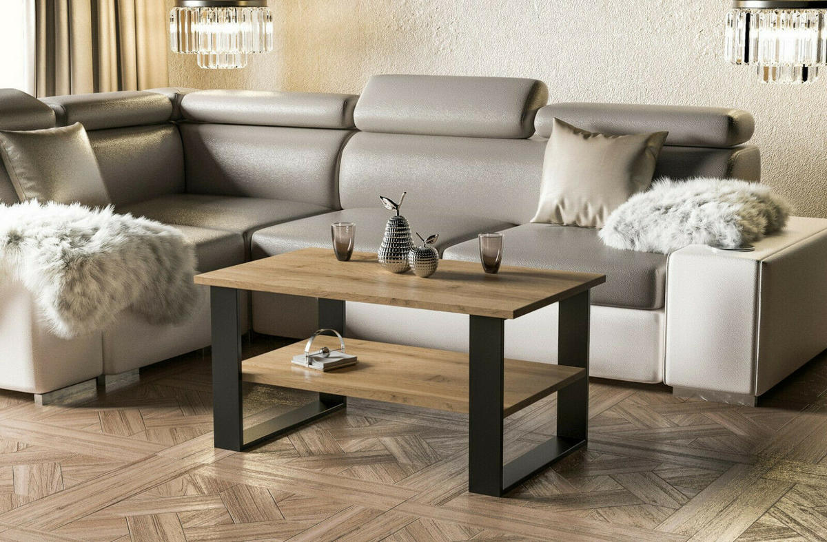 COUCHTISCH Inga - Eiche Wotan, Holzwerkstoff (110/65/53cm) - Endo-Moebel