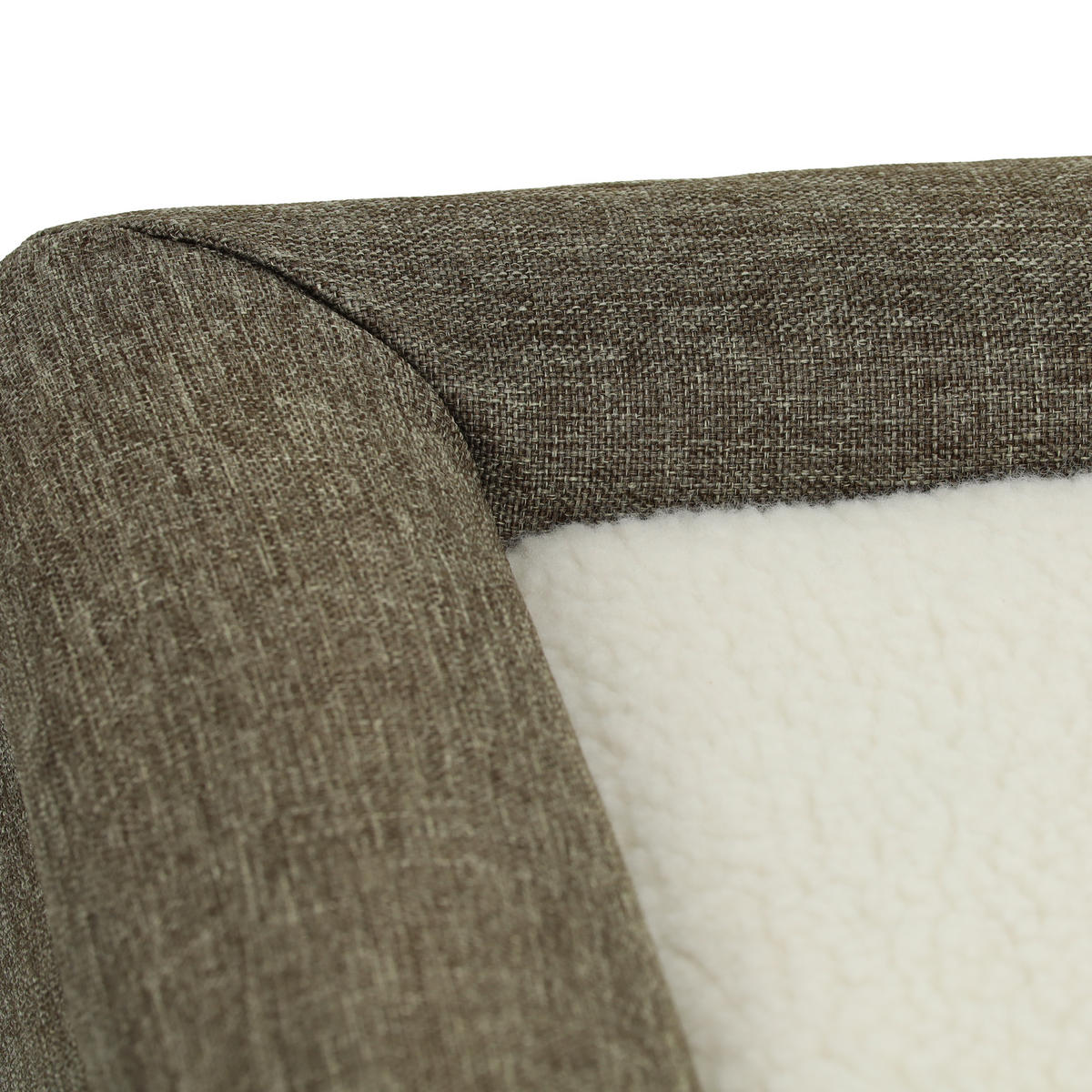 KATZENHÖHLE - Grau, Holzwerkstoff/Textil (38/44/38cm) - Relaxdays