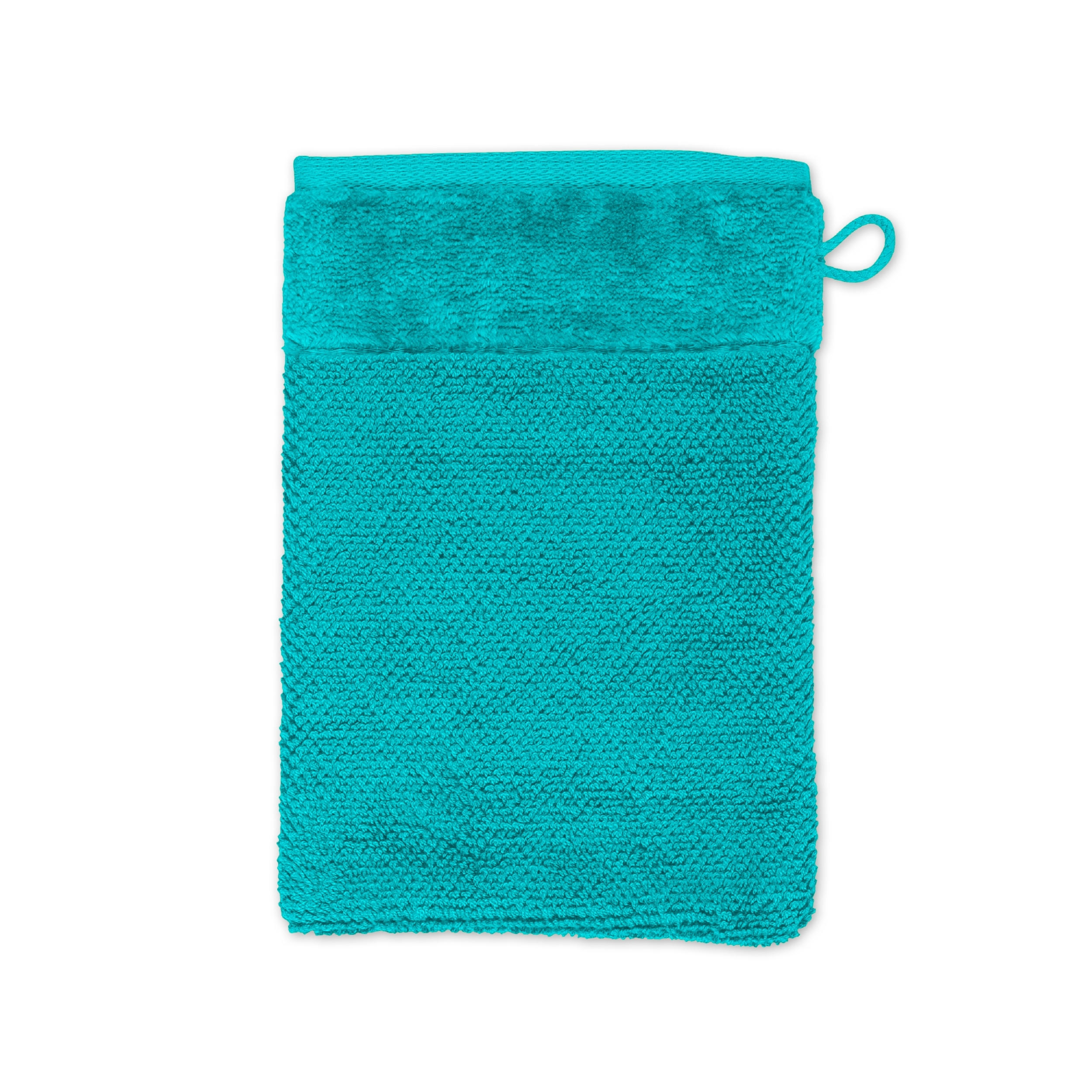 Möve Waschlappen Blau 20x15 cm