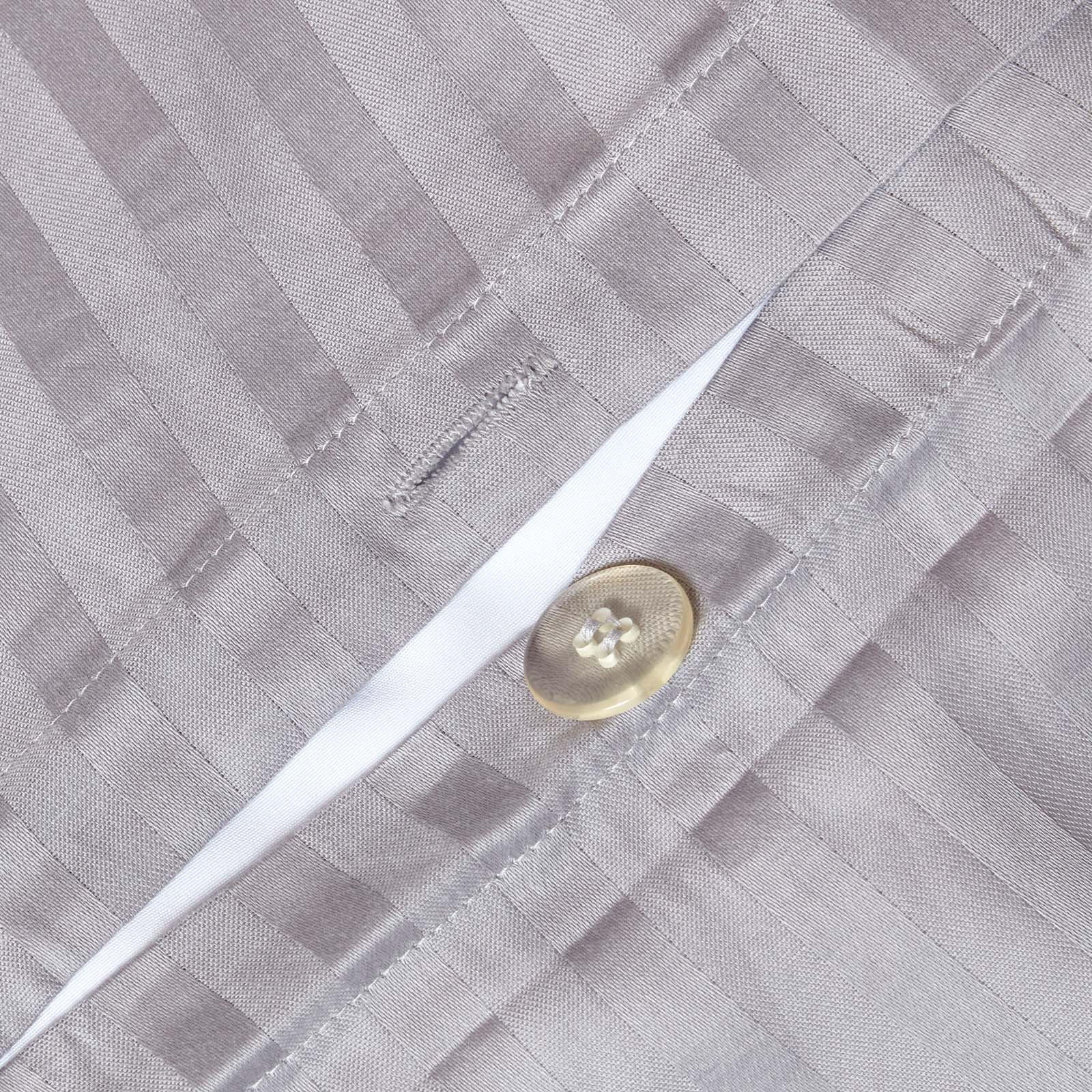 BETTWÄSCHE Damast Fadendichte 330 - Grau, Textil (260/220cm) - Homescapes