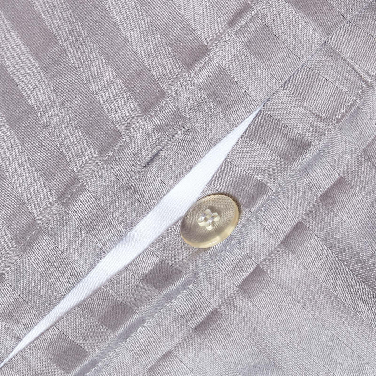 BETTWÄSCHE Damast Fadendichte 330 - Grau, Textil (240/220cm) - Homescapes