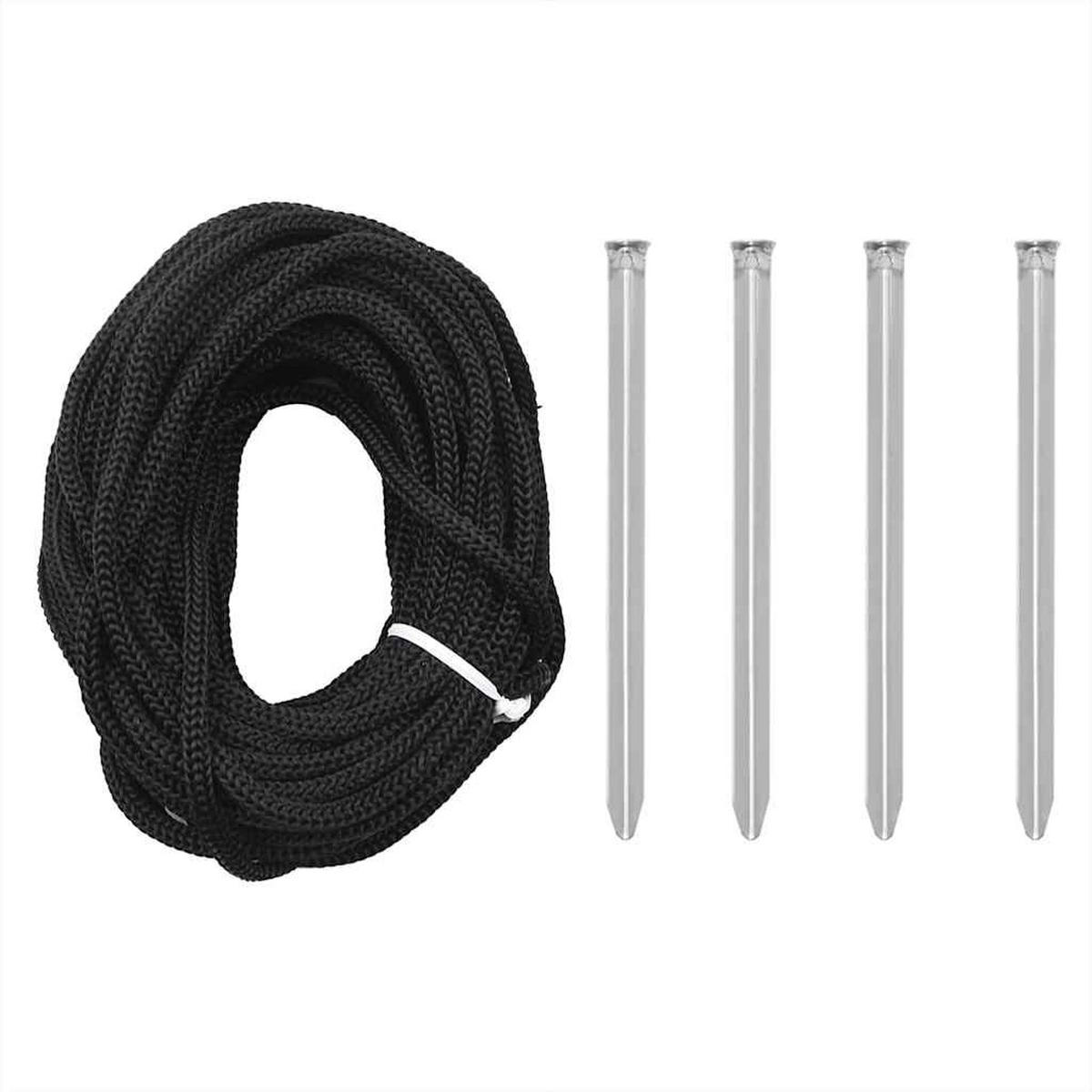 WEIHNACHTSBAUM LED 500 Cm Weiss Metall - Weiß, Metall (500cm) - vidaXL