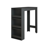 BAROVÝ STŮL Repose Antracit - antracitová, kompozitní dřevo (110/45/106cm) - Vicco