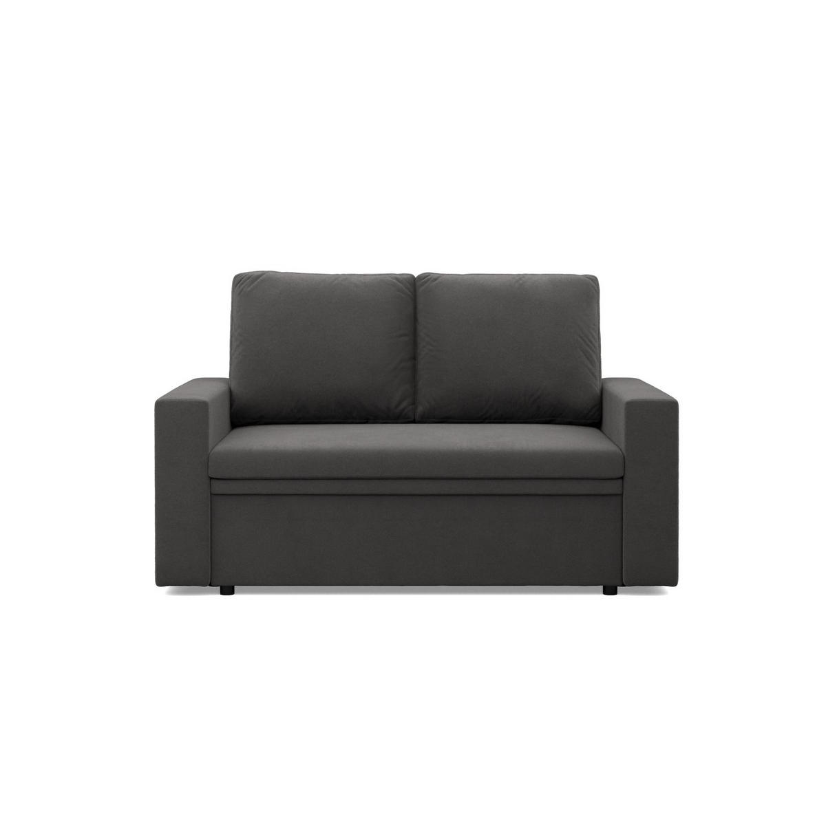 SOFA 2-SITZER MIT SCHLAFFUNKTION NEO, Grau - Schieferfarben, Textil (148/90/87cm)