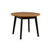 ESSTISCH Oslo 4, 100-130 cm, eiche - Wildeiche, Holz (130/100/75cm) - Leaf Design