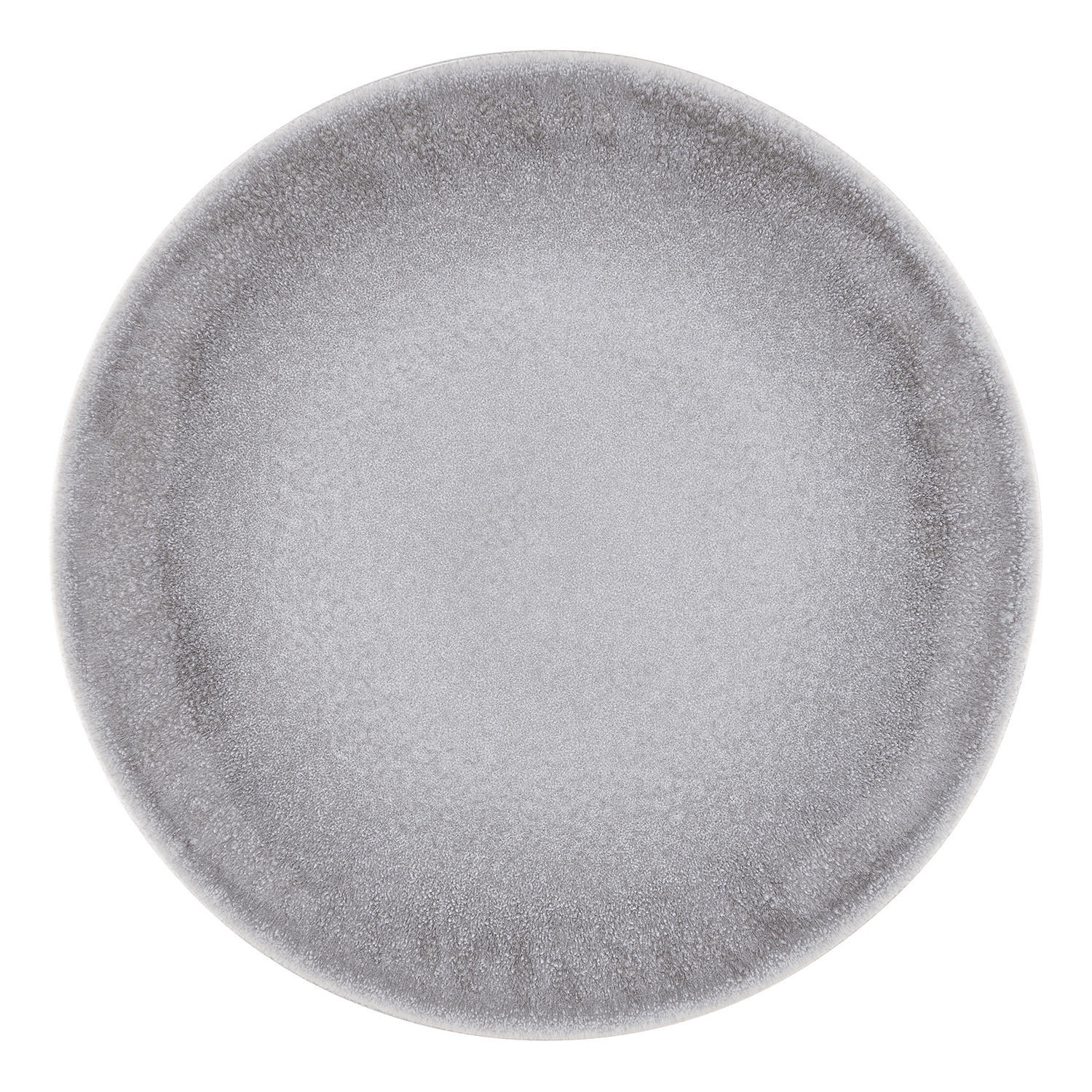 GESCHIRR-SET (12-teilig) Atlantis - Weiß/Grau, Keramik (28/3/28cm) - Butlers