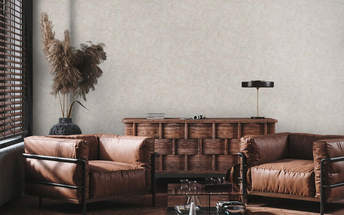 VLIESTAPETE Beige 53/1005 cm - Beige, Textil (53/1cm) - KUNSTLOFT