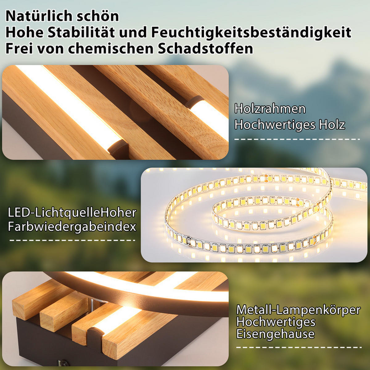 LED stropní svítidlo 32/50/10,3 cm - černá, kov (50/32/10.3cm) - Nettlife