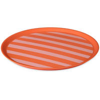 TELLER Nora 25,5 cm - Rot, Kunststoff (25.5cm)