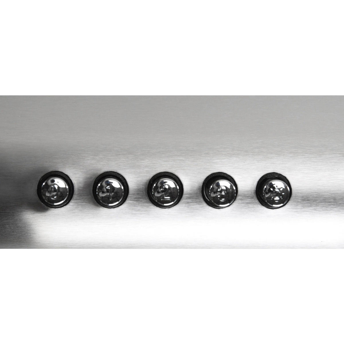 DUNSTABZUGSHAUBE GCH F 590 60 IS 60 cm Edelstahl - Silberfarben, Metall (60/13.4/46.7cm) - Gurari