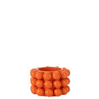 BLUMENTOPF APFELSINE - Töpferei - Orange - S - Ø 15,5 cm - Orange, Keramik (15.5/10.3cm) - J-Line