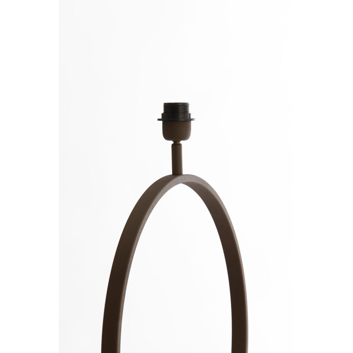 LAMPENFUSS Liva Braun Ø50/64 cm - Braun, Metall (50/15/59cm) - Light & Living