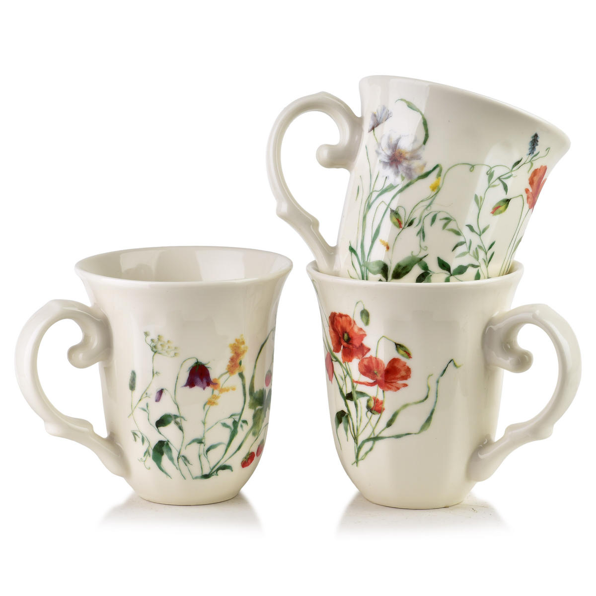 TASSE LAVIA Porzellan - Grün, Keramik (0.32L) - Mondex