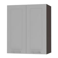 KÜCHENHÄNGESCHRANK Kvantum W3/60 Dust Grey Matt / Lava Matt 60 / 32,5 / 72cm - Dunkelgrau/Grau, Holz/Holzwerkstoff (60/72/32.5cm) - Feldmann-Wohnen