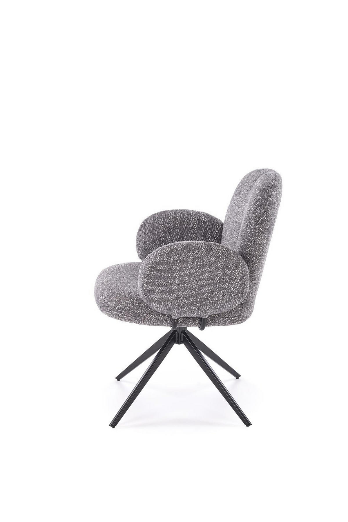 SESSEL BERRY 360° gepolstert Grau - Grau, Textil (65/83/64cm) - Lookway