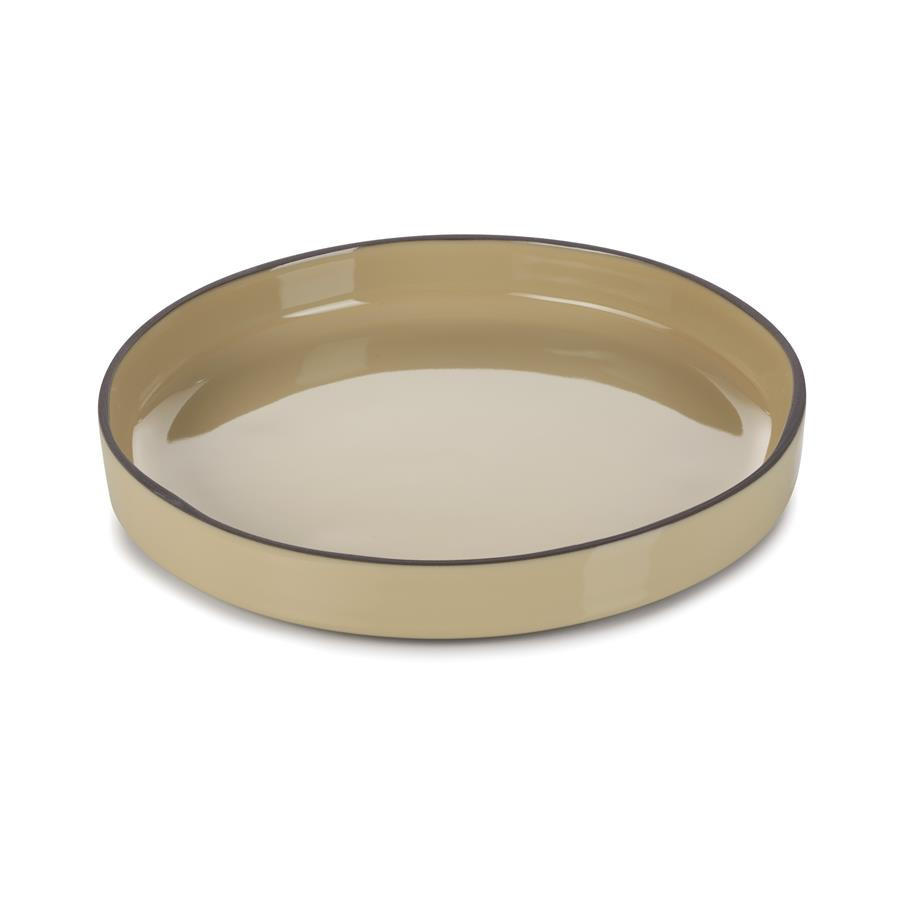 SCHALE / COUPTELLER CARACTERE 23 cm Muskatnuss - Multicolor, Keramik (23cm) - Revol Porcelaine France