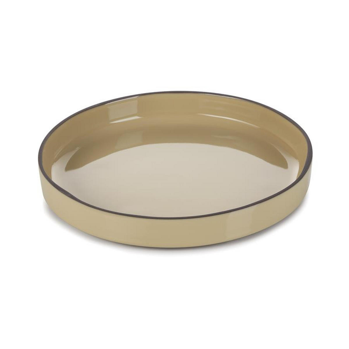 SCHALE / COUPTELLER CARACTERE 23 cm Muskatnuss - Multicolor, Keramik (23cm) - Revol Porcelaine France