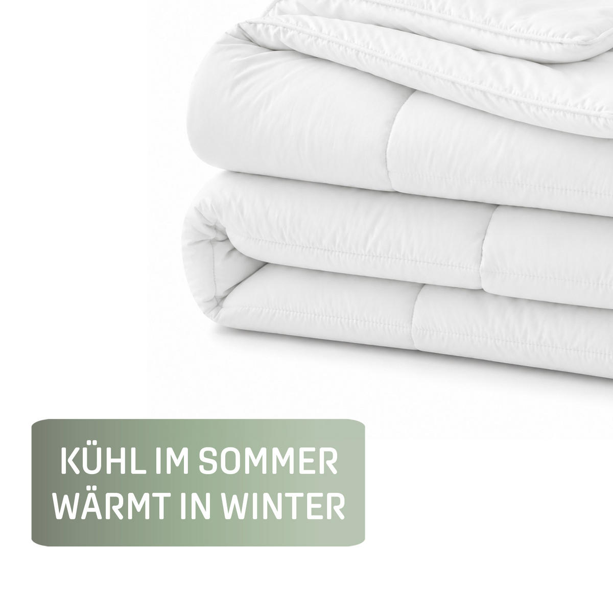 STEPPBETT Economy 135x200 cm - Weiß, Textil (135/200cm)