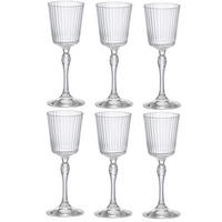 LIKÖRGLAS Likörgläser America 20's 80 ml - 6 Stücke - Transparent, Glas (0.08L) - Bormioli Rocco