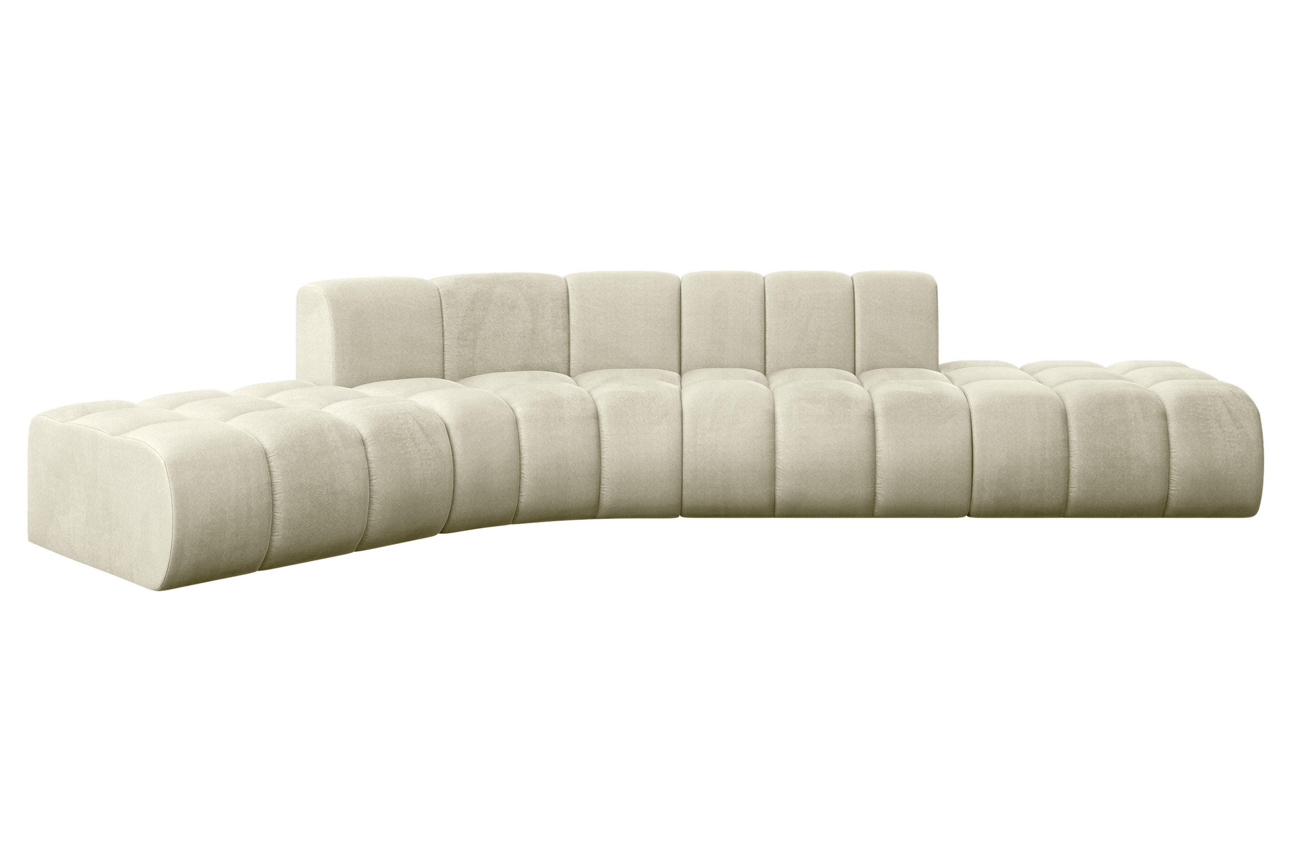 Altdecor Ecksofa Beige 380x174 cm