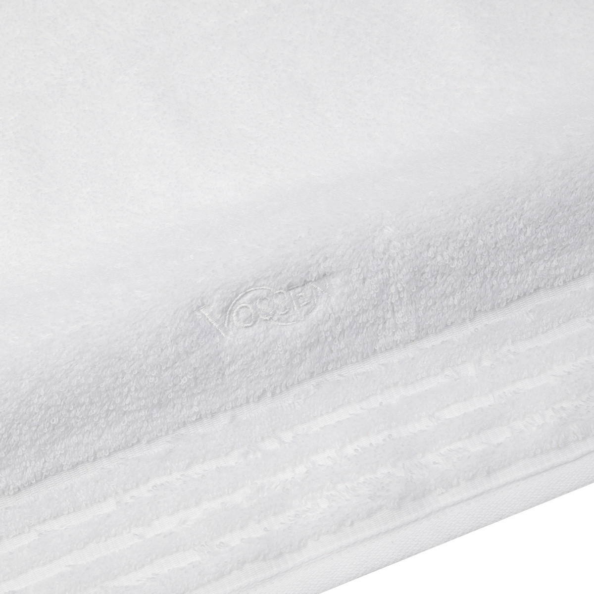 DUSCHTUCH Vienna Style Supersoft 2er-Set - Weiß, Textil (50/100cm) - Vossen
