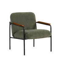 LESESESSEL Kai Grün 69 cm x 82 cm - Grün, Textil (69/82/72cm) - Klast Home