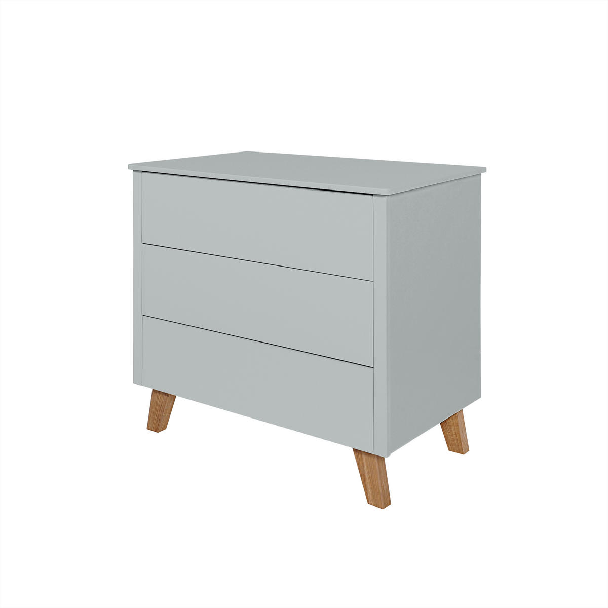 KINDERKOMMODE Zara – minimalistisches Design und moderner Komfort - Grau, Holzwerkstoff (94/88/51.5cm) - RAUMHIRSCH FURNITURE